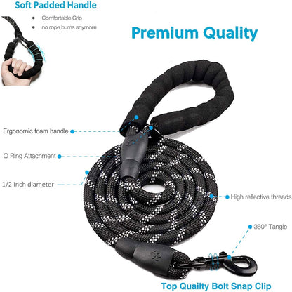 Dog Harness and Leash Set – Premium Set with No Pull Dog Harness and Dog